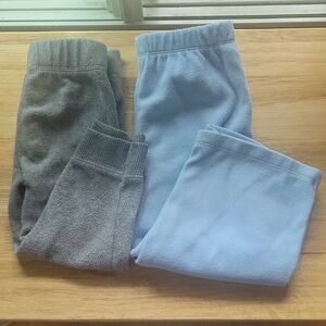 Carter's Soft Gray and Light Blue Joggers